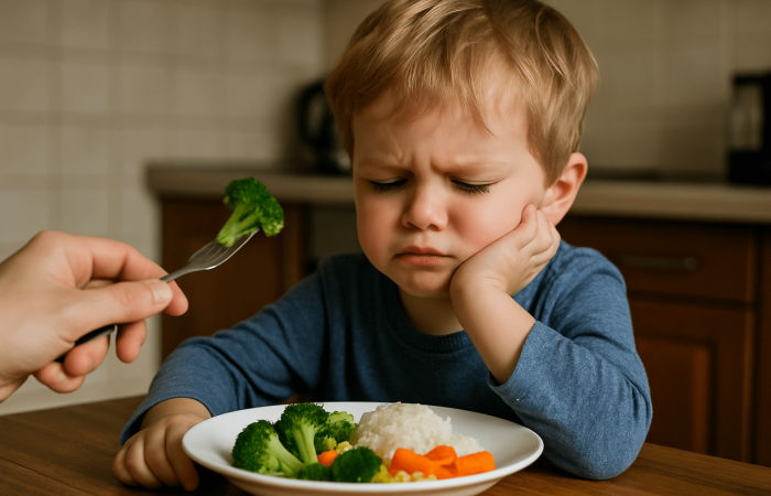 kind will nicht essen