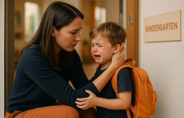 kind will nicht in den Kindergarten