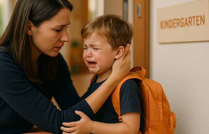 kind will nicht in den Kindergarten