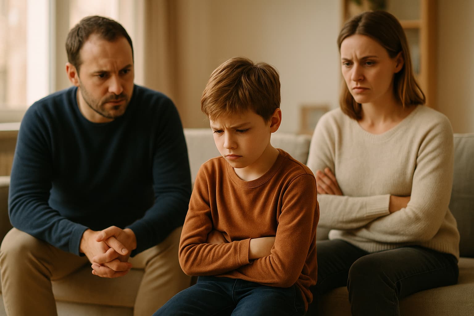 kinder beim Lügen, typische Konfliktsituation