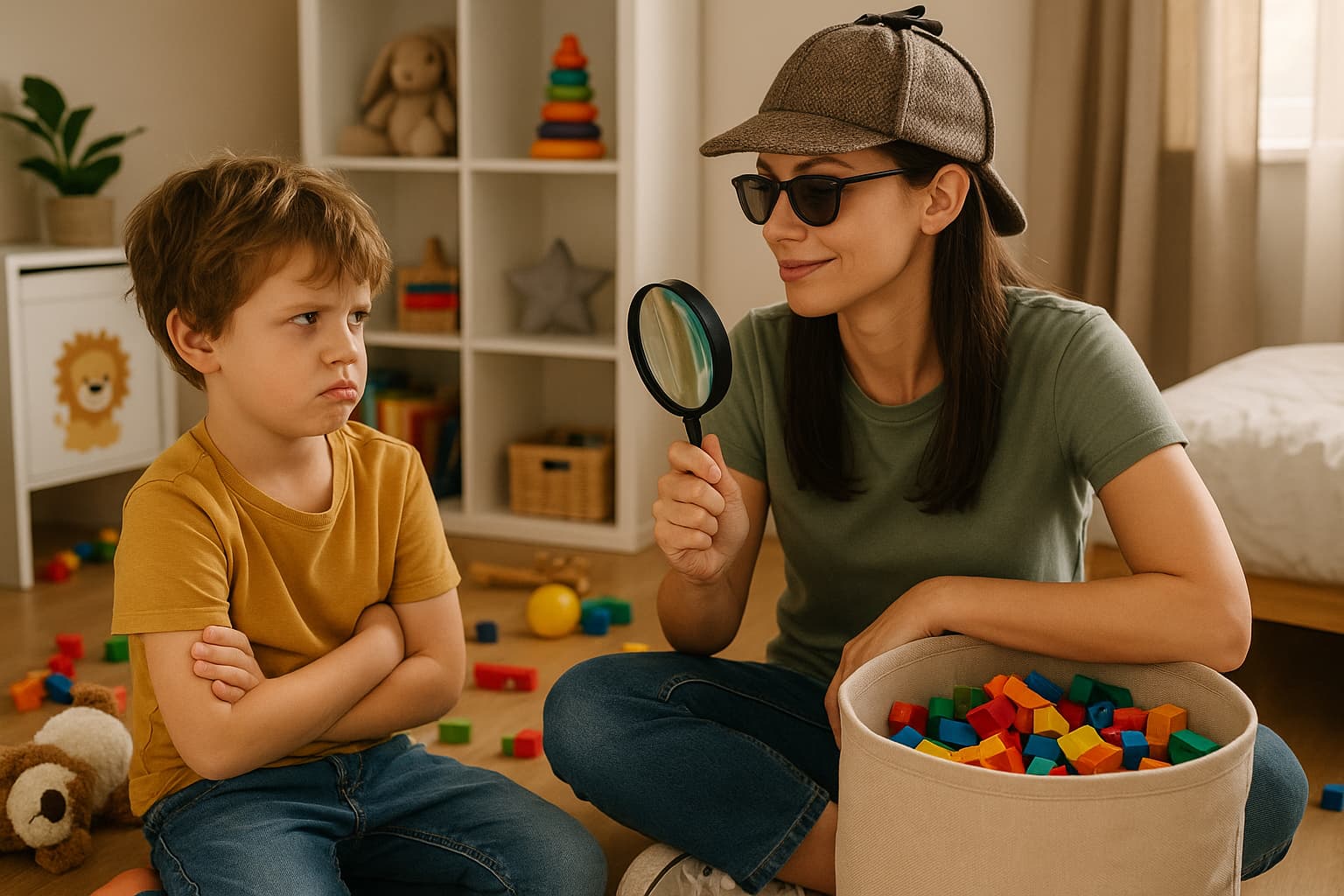 Aufräumspiele für Kinder