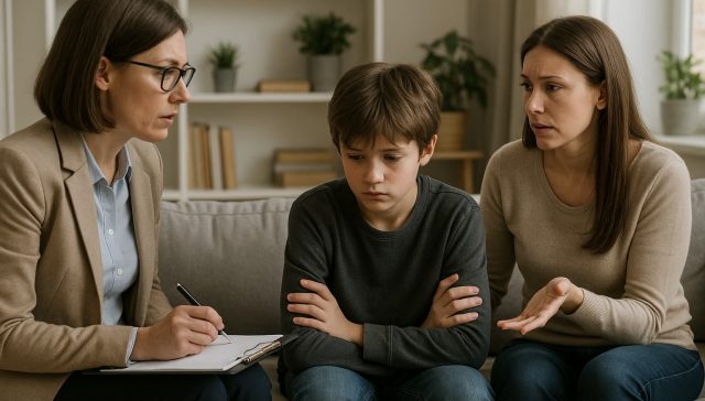 kind hat Angst und zieht sich immer mehr zurück