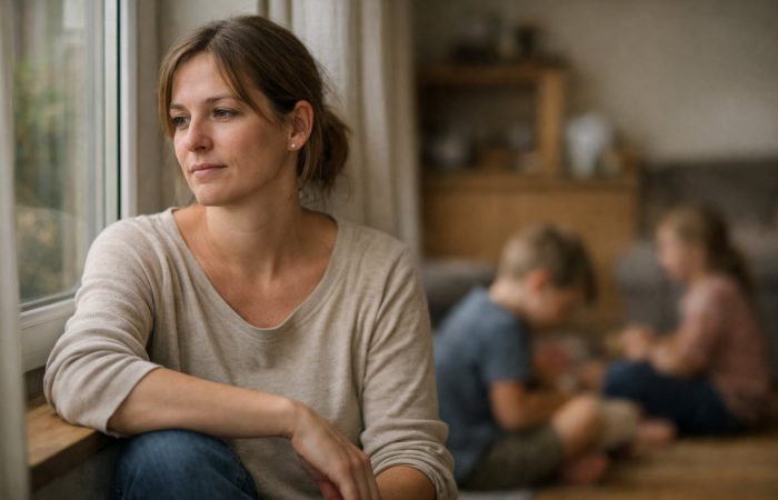 Mutter zweifelt an sich